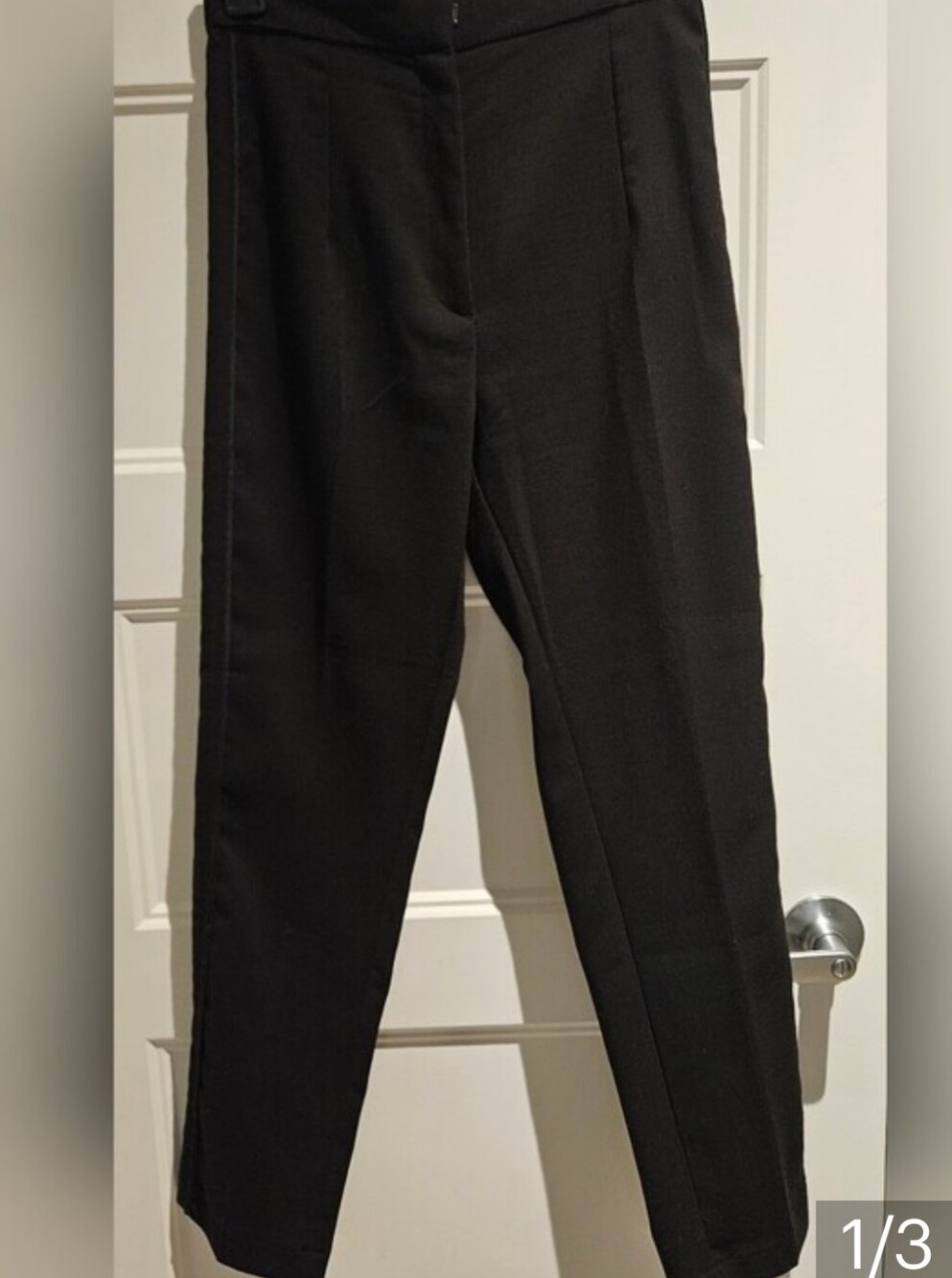 H&M Black Straight Leg Pants - Picture 4 of 5